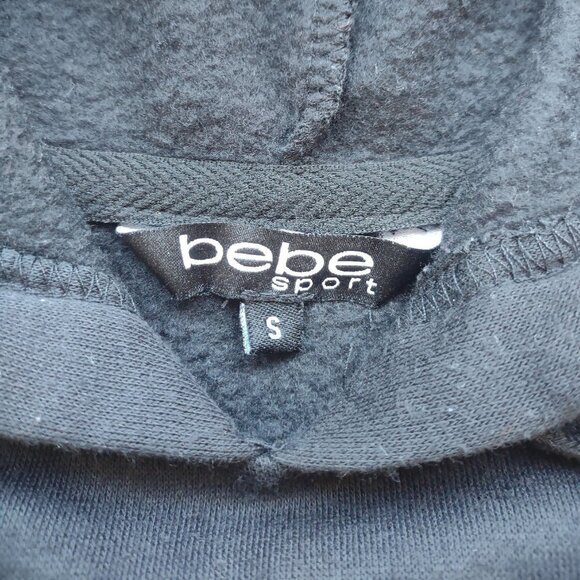 Bebe Sport Hoodie Pullover Sweatshirt  Sz Small Gorpcore Athleisure Comfy - Picture 7 of 8